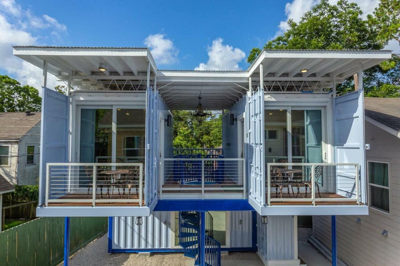 شقة East Downtown Micro-Luxe Container Living Pod #9 هيوستن المظهر الخارجي الصورة