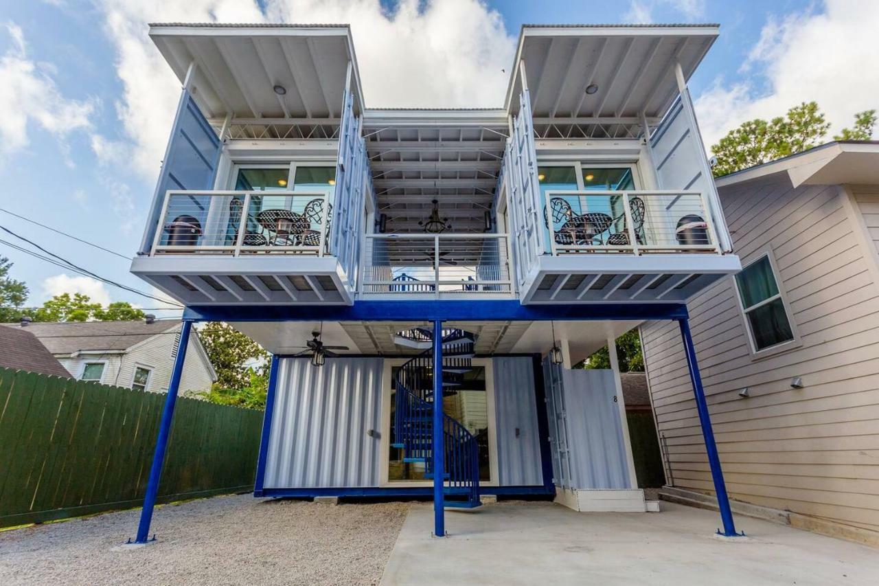 شقة East Downtown Micro-Luxe Container Living Pod #9 هيوستن المظهر الخارجي الصورة