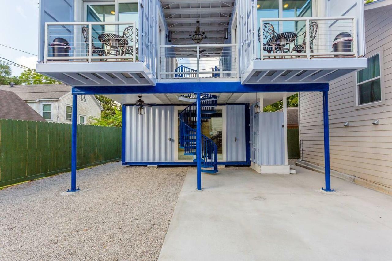 شقة East Downtown Micro-Luxe Container Living Pod #9 هيوستن المظهر الخارجي الصورة