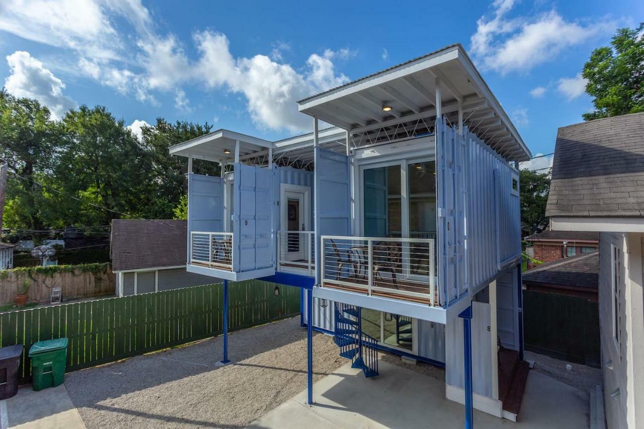 شقة East Downtown Micro-Luxe Container Living Pod #9 هيوستن المظهر الخارجي الصورة