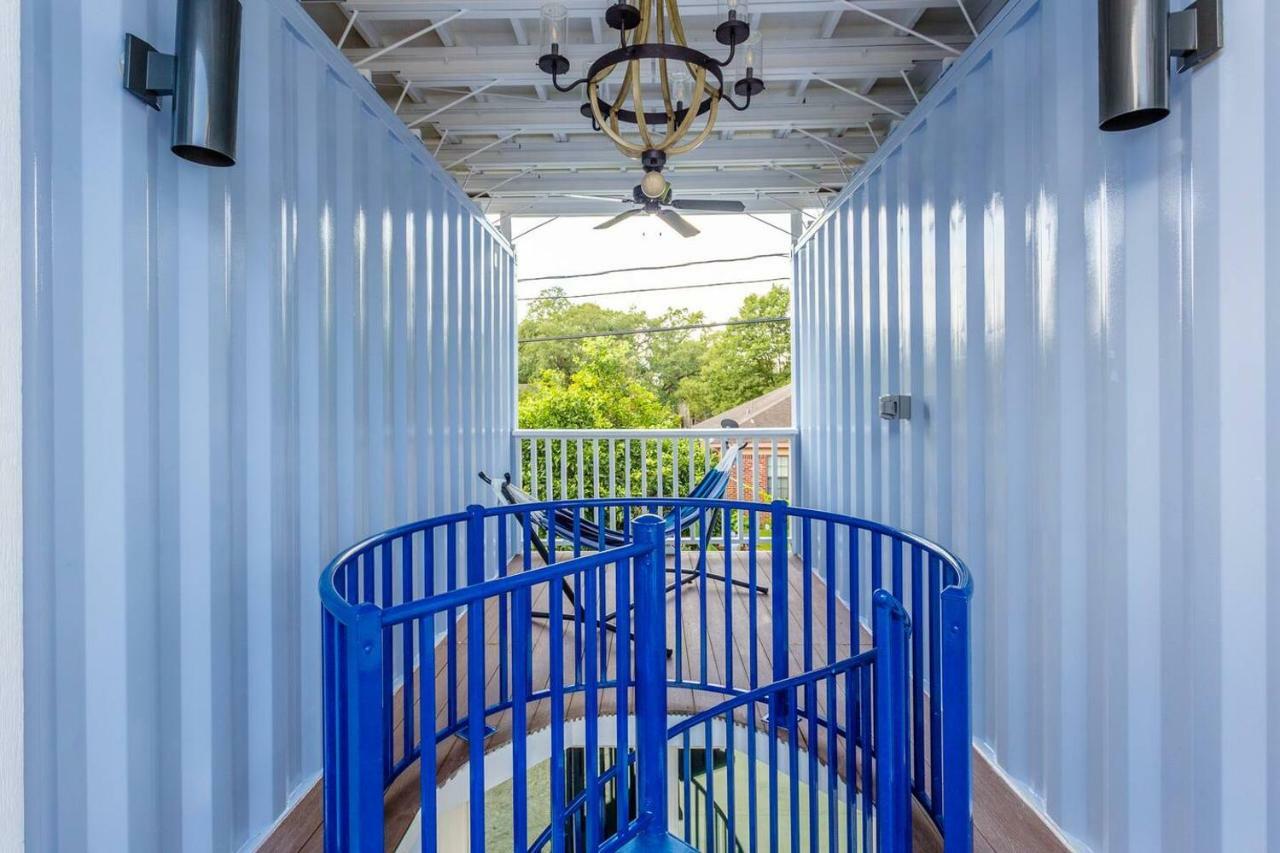 شقة East Downtown Micro-Luxe Container Living Pod #9 هيوستن المظهر الخارجي الصورة