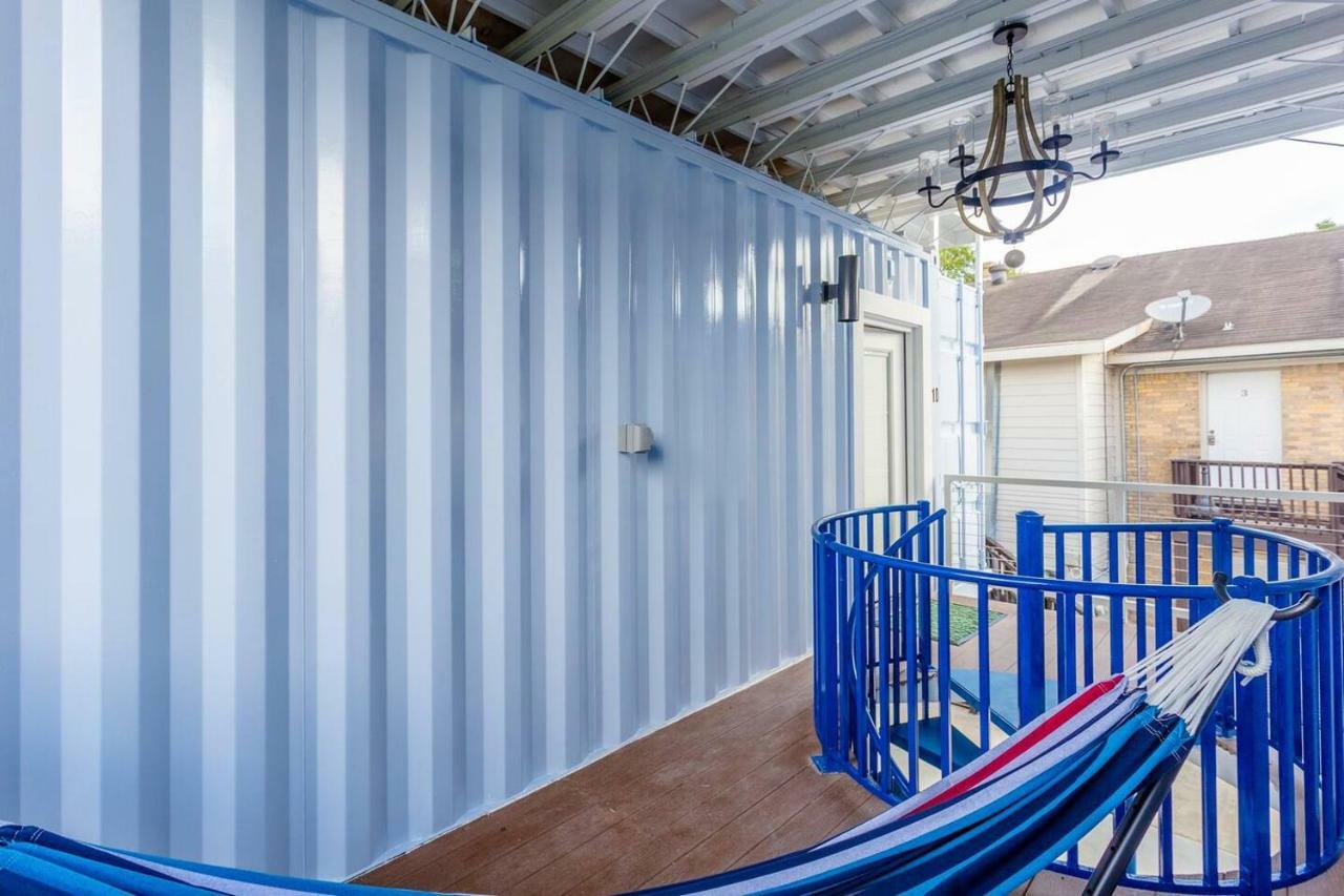 شقة East Downtown Micro-Luxe Container Living Pod #9 هيوستن المظهر الخارجي الصورة